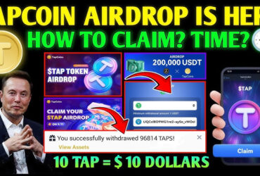 TapCoin Airdrop Exchange Listing Tomorrow